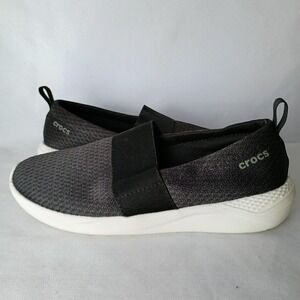 LiteRide‎ Crocs Women's Size 6 Black 205727 EUC